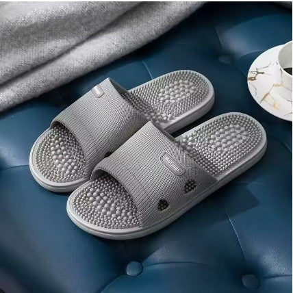 Non-Slip Massage Sole Slides — Cushioned Bathroom & Pool Sandals for Men & Women