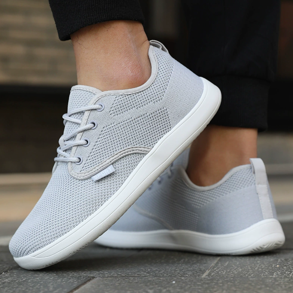 Wide Toe Box Comfort Sneakers — Relief for Bunions, Swollen Feet & Plantar Fasciitis