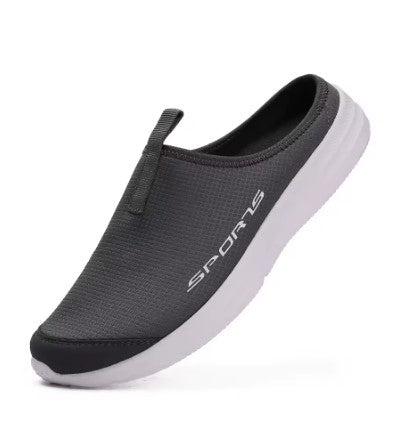 Men's Cushioned Ortho-Comfort House Slippers — Arch Support for Plantar Fasciitis & Heel Pain