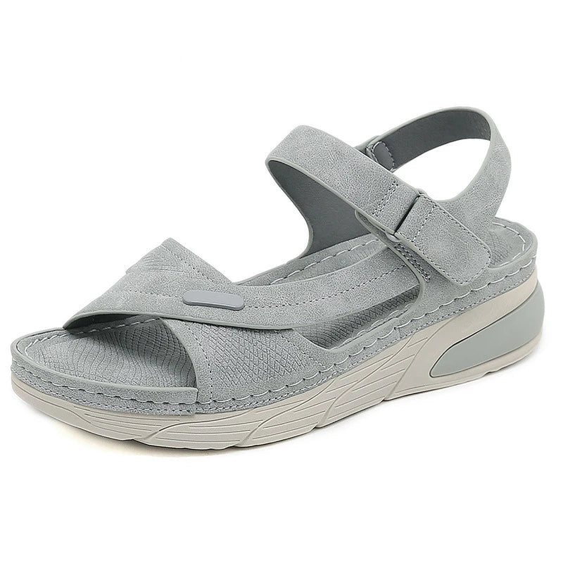 Women's Orthopedic Velcro Sandals — All-Day Comfort & Support for Tired, Achy Feet