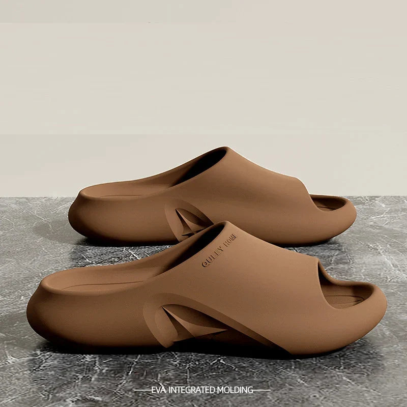 Men's Cushioned EVA Recovery Slides — Comfort Sandals for Tired Feet, Plantar Fasciitis & All-Day Wear