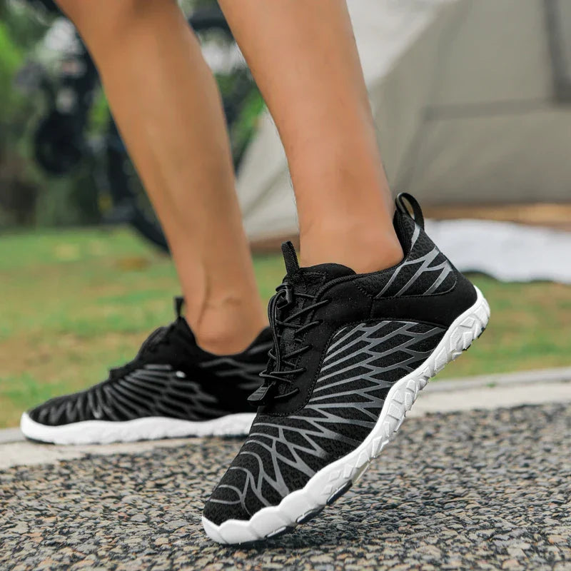 Wide Toe Box Barefoot Walking Shoes — Lightweight, Non-Slip Comfort Shoes for Men & Women