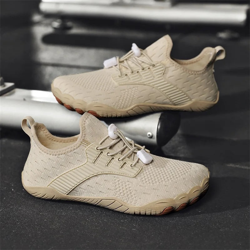 Barefoot Trail Running Shoes — Wide Toe Box, Zero-Drop, Non-Slip Outdoor Shoes for Men & Women