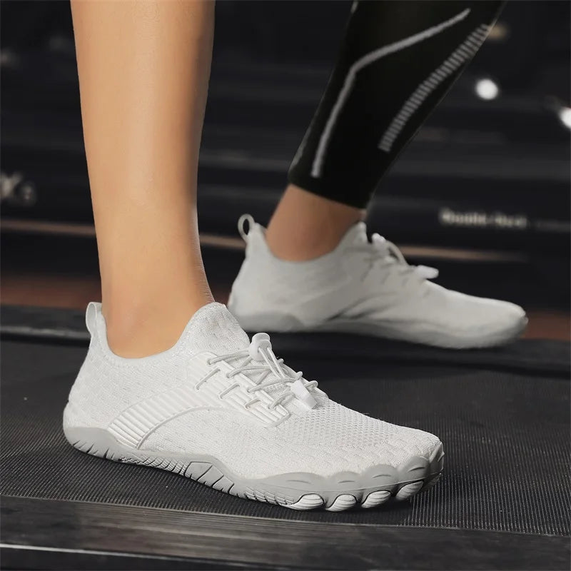 Barefoot Trail Running Shoes — Wide Toe Box, Zero-Drop, Non-Slip Outdoor Shoes for Men & Women