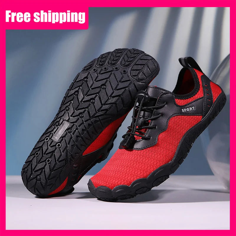 Quick-Dry Water Shoes — Non-Slip Aqua Sneakers for Beach, Pool & Outdoor Adventures