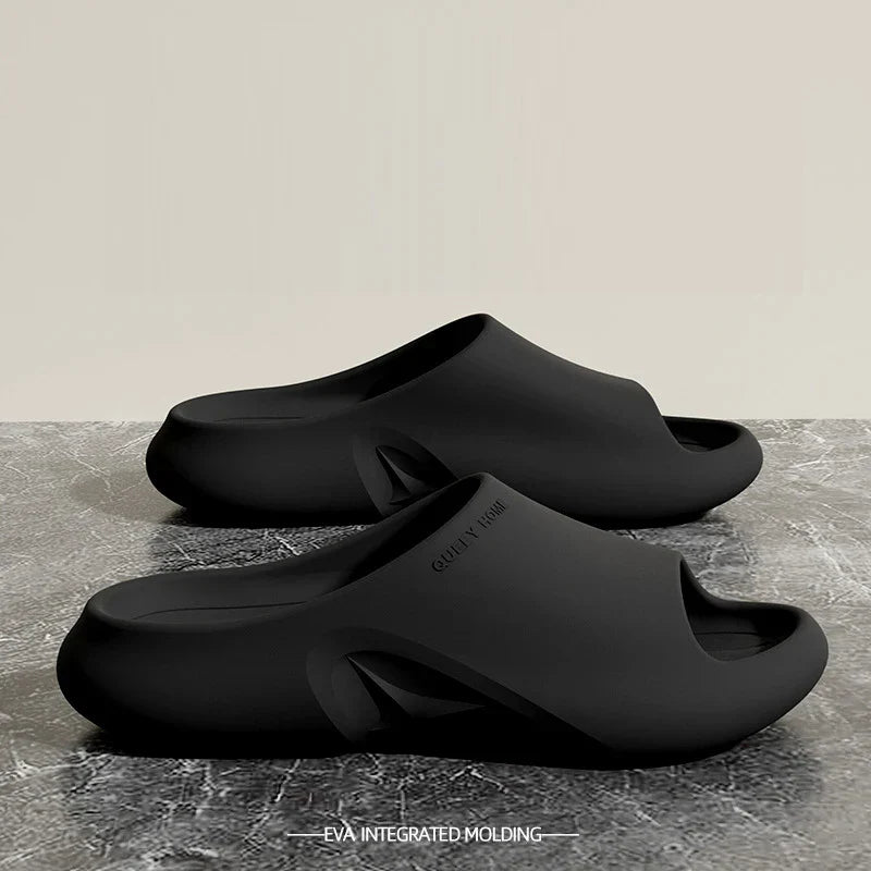 Men's Cushioned EVA Recovery Slides — Comfort Sandals for Tired Feet, Plantar Fasciitis & All-Day Wear