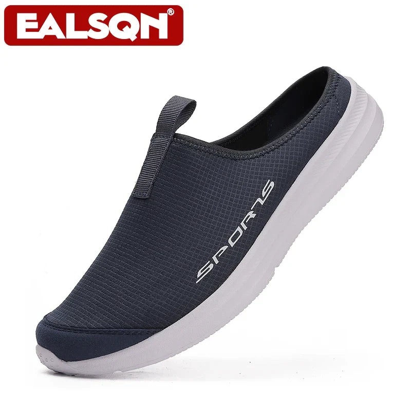 Men's Cushioned Ortho-Comfort House Slippers — Arch Support for Plantar Fasciitis & Heel Pain