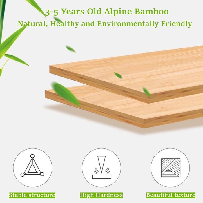 Premium 9-Tier Bamboo Storage Rack – No Assembly Required