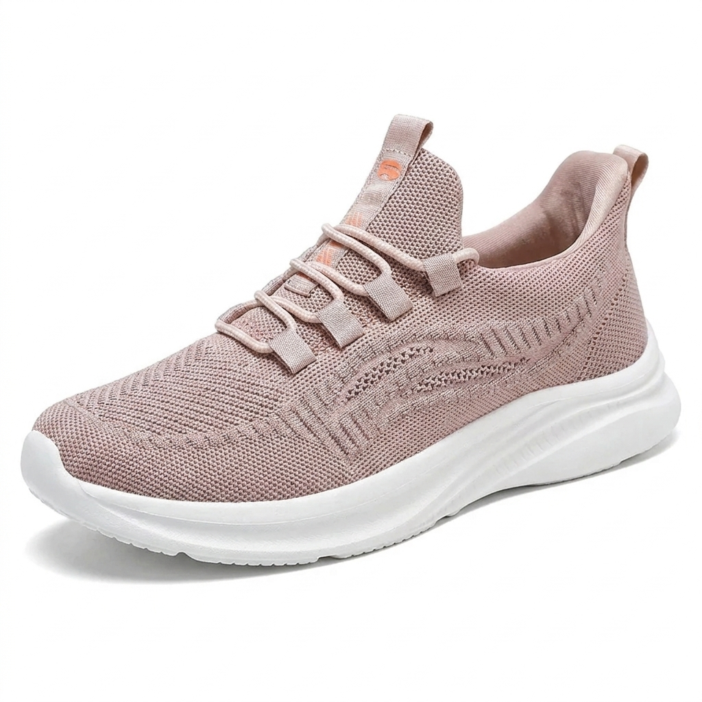 Hands-Free Cozy Knit Walking Shoes — Stretch Comfort for Bunions, Swollen Feet & Sensitive Soles. No Bending. No Slippin